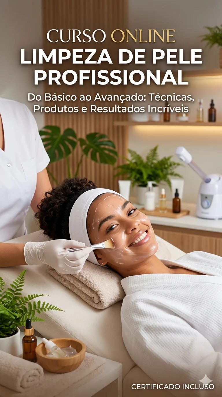 Curso de limpeza de pele